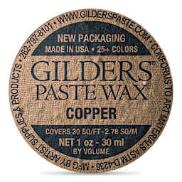 Gilders Paste Wax - 30 ml, Copper
