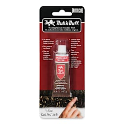 Amaco Rub 'n Buff Metallic Finish - 1/2 oz, Autumn Gold - front of packaging