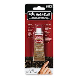 Amaco Rub 'n Buff Metallic Finish - 1/2 oz, European Gold - front of packaging