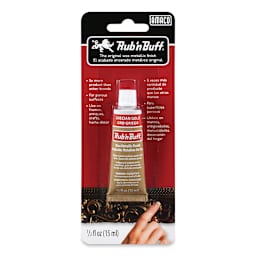 Amaco Rub 'n Buff Metallic Finish - 1/2 oz, Gold Leaf - front of packaging
