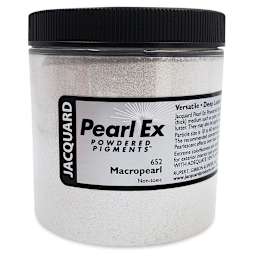 Jacquard Pearl-Ex Pigment - 4 oz, Macropearl, Jar