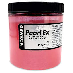 Jacquard Pearl-Ex Pigment - 4 oz, Magenta, Jar