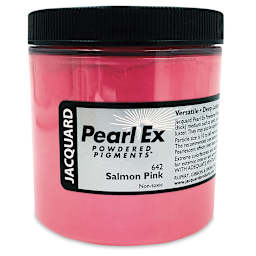 Jacquard Pearl-Ex Pigment - 4 oz, Salmon Pink, Jar