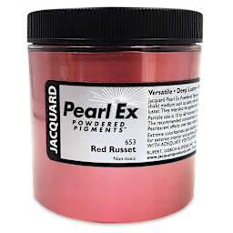 Jacquard Pearl-Ex Pigment - 4 oz, Red Russet, Jar