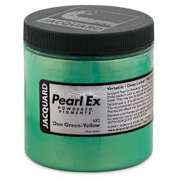 Jacquard Pearl-Ex Pigment - Duo Green-Yellow, 4 oz, Jar