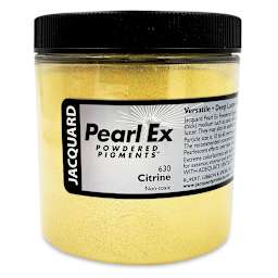Jacquard Pearl-Ex Pigment - 4 oz, Citrine, Jar