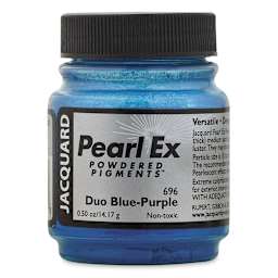 Jacquard Pearl-Ex Pigment - Duo Blue-Purple, 0.5 oz, Jar