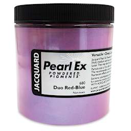 Jacquard Pearl-Ex Pigment - 4 oz, Duo Red-Blue, Jar