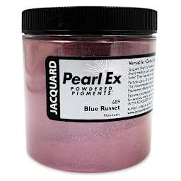 Jacquard Pearl-Ex Pigment - 4 oz, Blue Russet, Jar