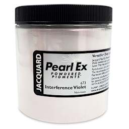 Jacquard Pearl-Ex Pigment - 4 oz, Interference Violet, Jar