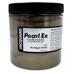 Jacquard Pearl-Ex Pigment - 4 oz, Antique Gold, Jar
