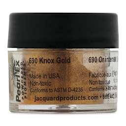Jacquard Pearl-Ex Pigment - Knox Gold, .1 oz, Jar
