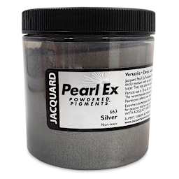 Jacquard Pearl-Ex Pigment - 4 oz, Silver, Jar