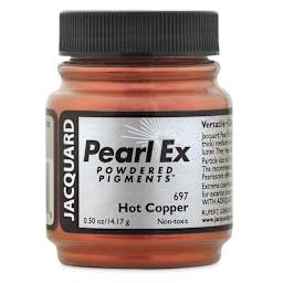 Jacquard Pearl-Ex Pigment - Hot Copper, 0.5 oz, Jar