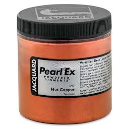 Jacquard Pearl-Ex Pigment - Hot Copper, 4 oz, Jar