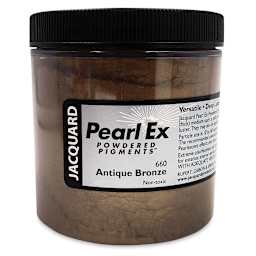Jacquard Pearl-Ex Pigment - 4 oz, Antique Bronze, Jar