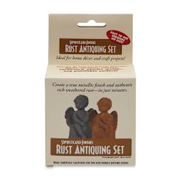 Instant Iron & Instant Rust - Front view of Instant Rust Antiquing Kit shown