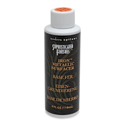 Instant Iron & Instant Rust - 4 oz bottle of Iron Metallizer Surfacer shown