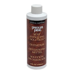 Instant Iron & Instant Rust - 8 oz bottle of Rust Antiquing Solution shown