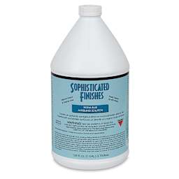 Patina Finishes - Front of Patina Blue Gallon Jug
