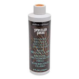 Metallic Surfacer Solution - 8 oz, Blonde Bronze - front