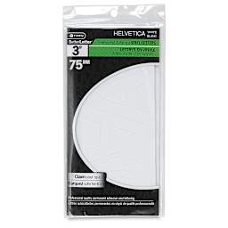 Westcott BetterLetter Self-Adhesive Vinyl Letters – 3” Permanent Letters, Helvetica, White