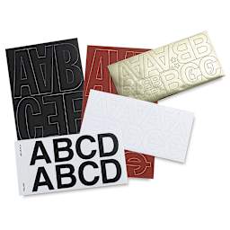 Westcott BetterLetter Self-Adhesive Vinyl Letters