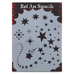 Graftobian Bad Ass Airbrush Stencil - Starlight