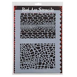 Graftobian Bad Ass Airbrush Stencil - Reptiliana