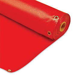 Vinyl Sign Banner - 34" x 24 yd, Red