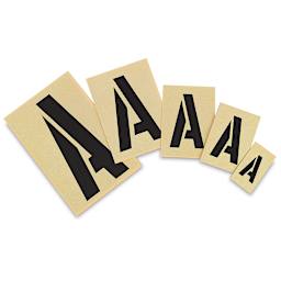 Westcott C-Thru BetterLetter Oil Board Stencil Kits