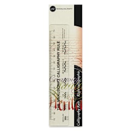Manuscript Calligraphy Rule - 6", front of packaging