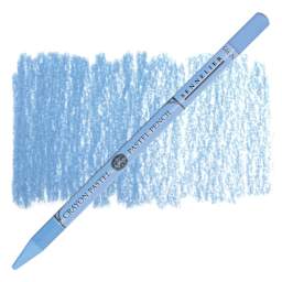 Sennelier Woodless Pastel Pencil - Ultramarine Deep, pencil and swatch