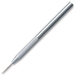 Excel Blades Aluminum Hobby Awl - Needle Point Awl shown at angle