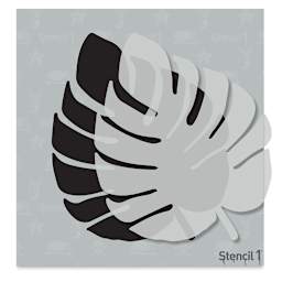Stencil1 Stencil - Monstera, Small, 5-3/4'' x 6''