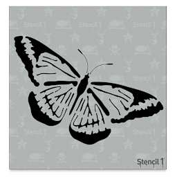 Stencil1 Stencil - Butterfly, 5-3/4'' x 6''