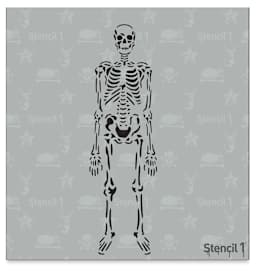 Stencil1 Stencil - Skeleton, 5-3/4'' x 6''