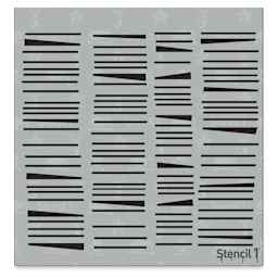 Stencil1 Stencil - Thatch, 5-3/4" x 6"