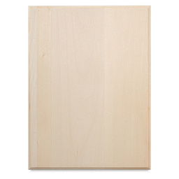 Walnut Hollow Basswood Plaques - Top view of Rectangular plaque
