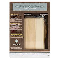Walnut Hollow Creative Woodburning Kit - Front of package of Woodburning Kit shown