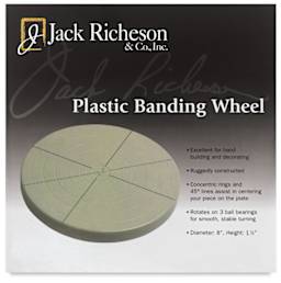 Richeson Plastic Banding Wheel - Front view of package
