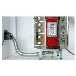 Skutt Envirovent Kiln Ventilation System - Photo of System connected to kiln