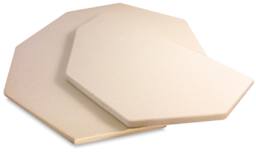 Skutt Individual Kiln Shelves - Two randomly stacked shelves