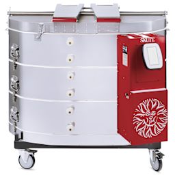 Skutt KM Series Kilnmaster Automatic Kiln - KM-142-7-3PK, Cone 10, 240V, 1P, 80A - closed