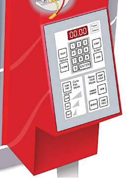 Skutt KilnMaster Easy View Upgrade Box - shows tilted control panel for easy viewing