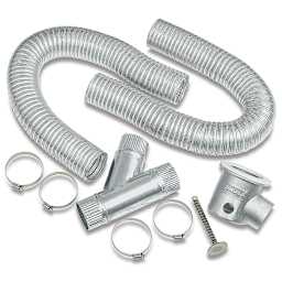 Skutt Envirovent 2 Dual Exhaust Kit - Components of Kit shown