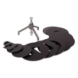 Brent Clay Extruder Hollow Dies - Set of 12 - contents