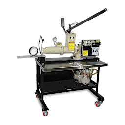 Bailey De-Airing Pugmills - Front view of Pugmill on Stand, sold separately
