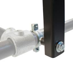 Brent Slab Roller - closeup of steel construction