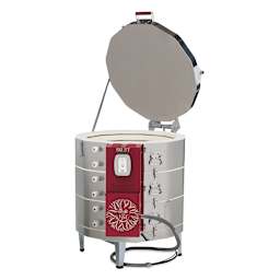 Skutt KMT Series Kilnmaster Touch Kiln - KMT-1227-3PK, Cone 10, 240V-3P, 40A